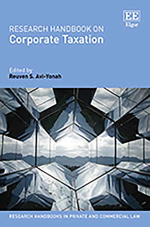 Book cover of Research Handbook on Corporate Taxation (Research Handbooks in Private and Commercial Law series)
