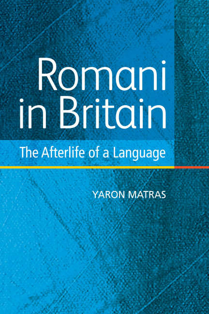 Book cover of Romani in Britain: The Afterlife of a Language