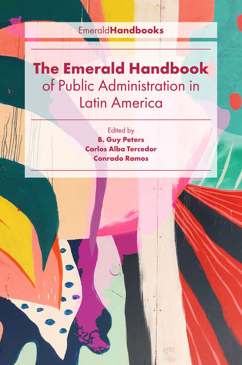 Book cover of The Emerald Handbook of Public Administration in Latin America