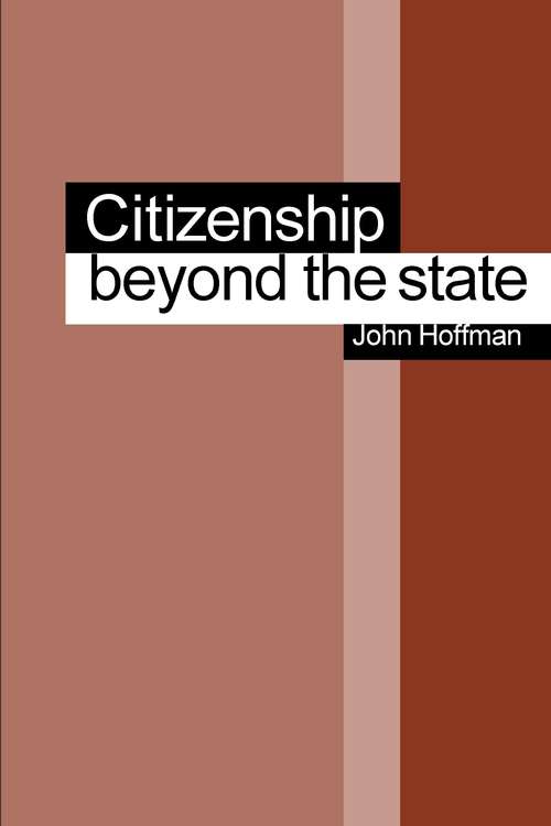 Book cover of Citizenship Beyond the State (PDF)