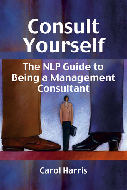 Book cover of Consult Yourself: The NLP guide to being a management consultant