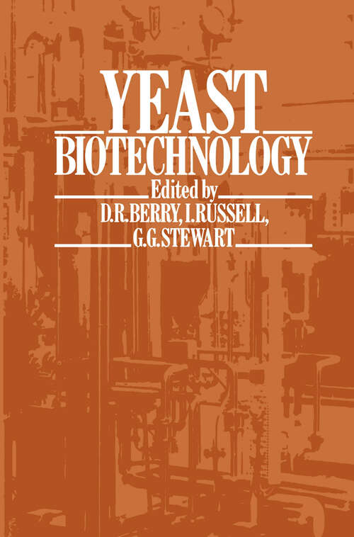 Book cover of Yeast Biotechnology (1987)