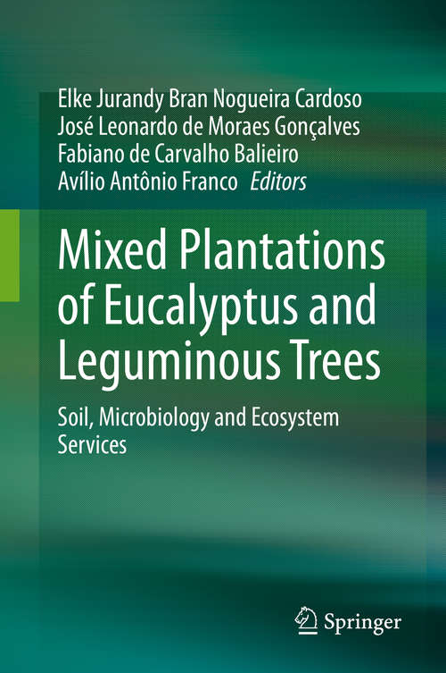 Book cover of Mixed Plantations of Eucalyptus and Leguminous Trees: Soil, Microbiology and Ecosystem Services (1st ed. 2020)