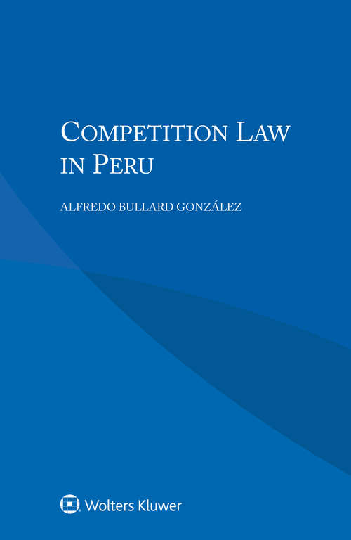 Book cover of Competition Law in Peru