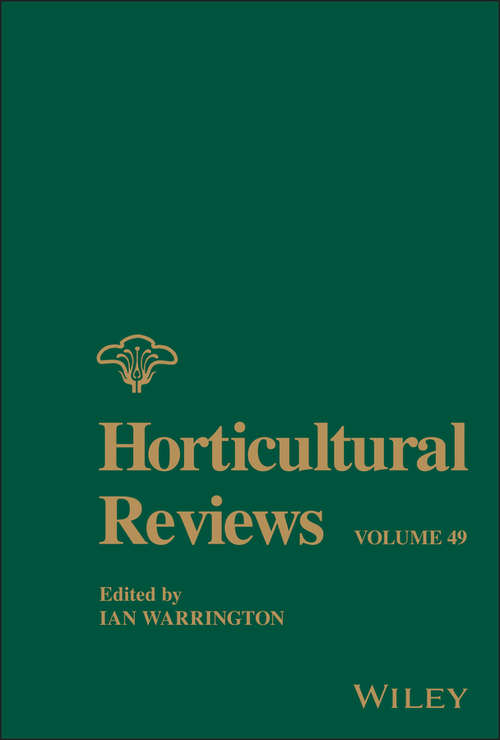 Book cover of Horticultural Reviews, Volume 49 (Horticultural Reviews)