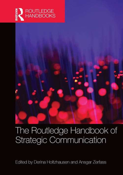 Book cover of The Routledge Handbook of Strategic Communication