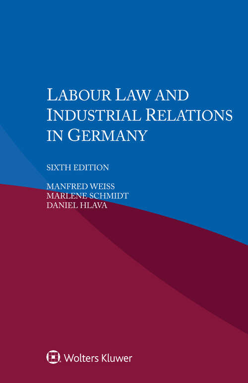 Book cover of Labour Law and Industrial Relations in Germany (6)