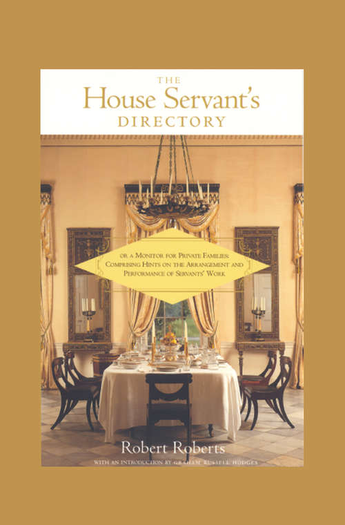 Book cover of The House Servant's Directory