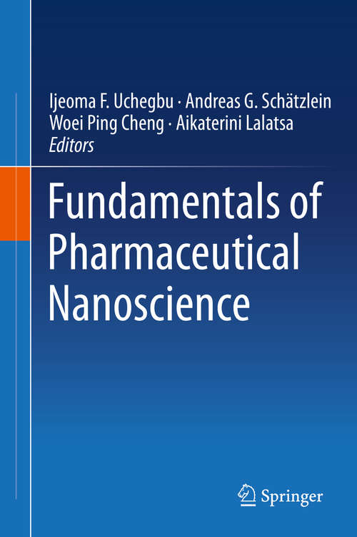 Book cover of Fundamentals of Pharmaceutical Nanoscience (2013)