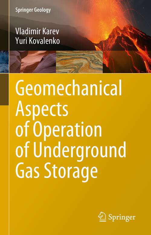 Book cover of Geomechanical Aspects of Operation of Underground Gas Storage (1st ed. 2023) (Springer Geology)