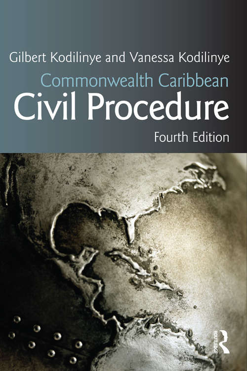 Book cover of Commonwealth Caribbean Civil Procedure (4) (Commonwealth Caribbean Law)