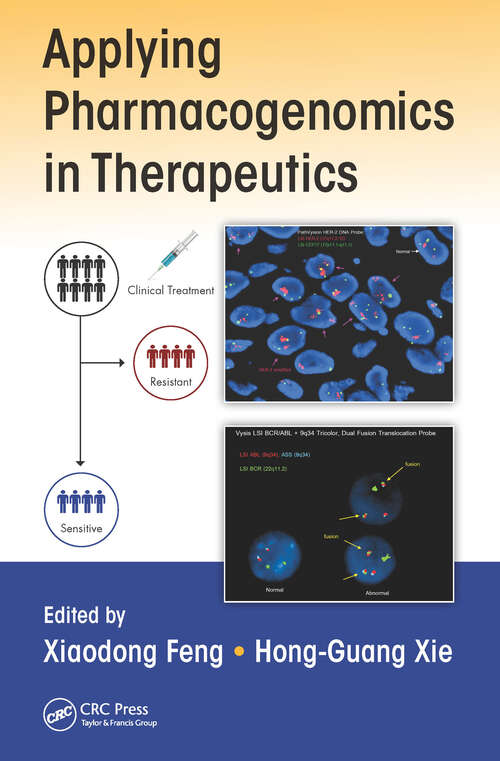 Book cover of Applying Pharmacogenomics in Therapeutics