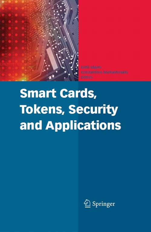 Book cover of Smart Cards, Tokens, Security and Applications (2008)