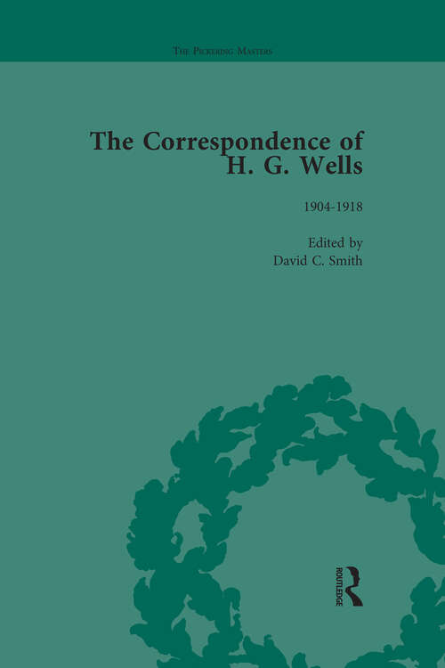 Book cover of The Correspondence of H G Wells Vol 2