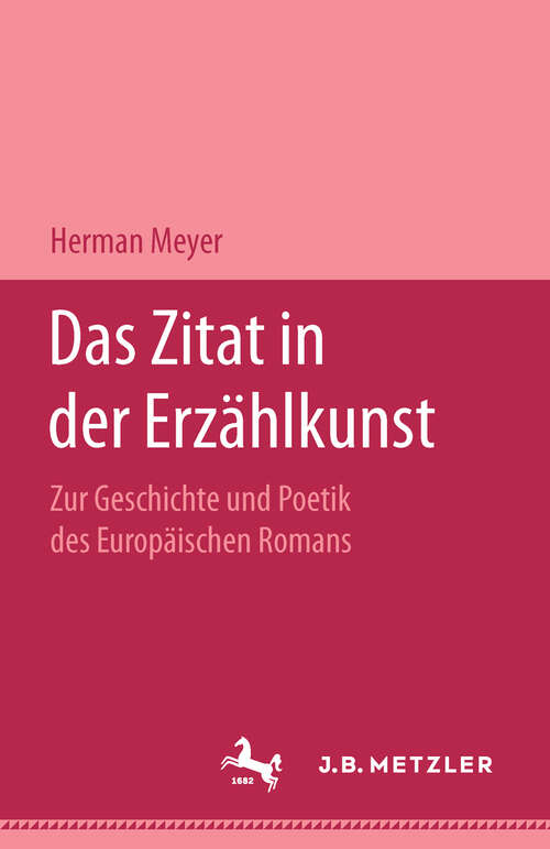 Book cover of Das Zitat in der Erzählkunst