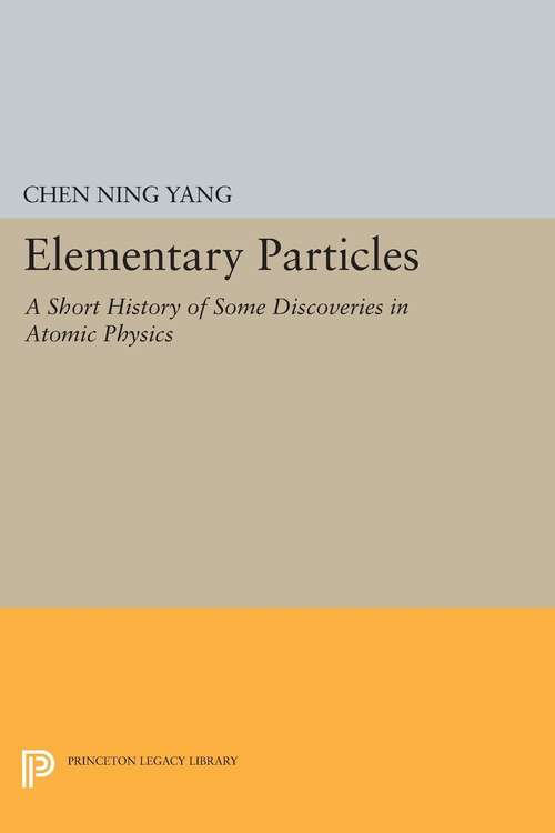 Book cover of Elementary Particles