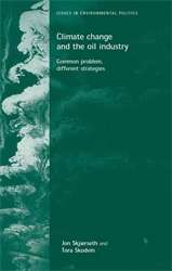 Book cover of Climate change and the oil industry: Common problem, varying strategies