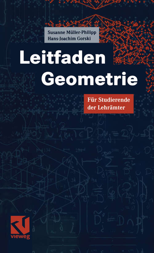 Book cover of Leitfaden Geometrie: Für Studierende der Lehrämter (2001)