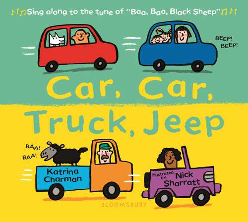 Book cover of Car, Car, Truck, Jeep