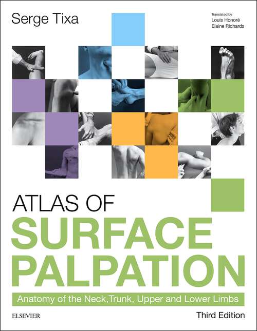 Book cover of Atlas of Surface Palpation: Anatomy of the Neck, Trunk, Upper and Lower Limbs (3)