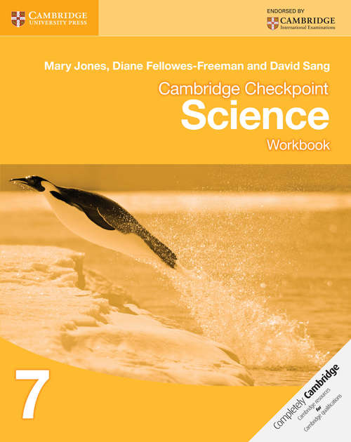 Book cover of Cambridge Checkpoint Science Workbook 7 (PDF)