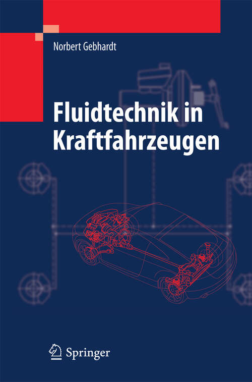 Book cover of Fluidtechnik in Kraftfahrzeugen (2010)