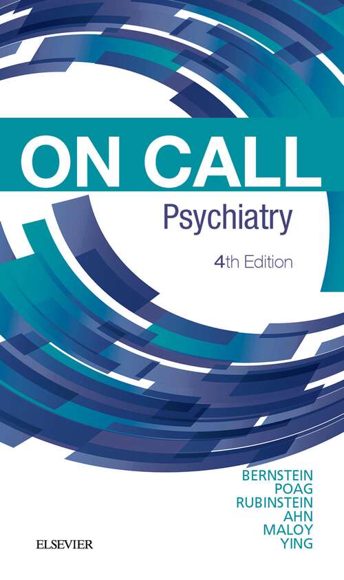 Book cover of On Call Psychiatry E-Book: On Call Psychiatry E-Book (4) (On Call)