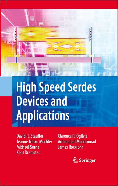 Book cover of High Speed Serdes Devices and Applications (2009)