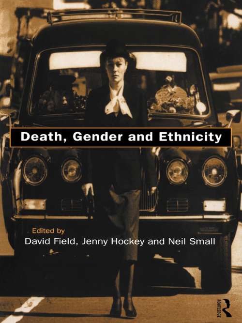 Book cover of Death, Gender and Ethnicity