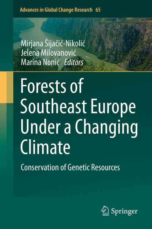 Book cover of Forests of Southeast Europe Under a Changing Climate: Conservation Of Genetic Resources (Advances In Global Change Research #65)