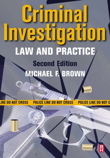 Book cover of Criminal Investigation: Law and Practice (2)