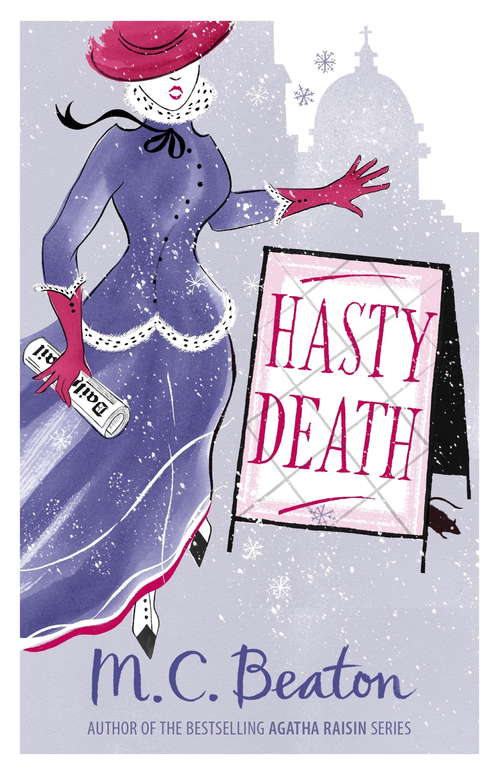 Book cover of Hasty Death (Edwardian Murder Mysteries #2)