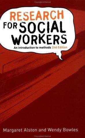 Book cover of Research For Social Workers: An Introduction To Methods (PDF)