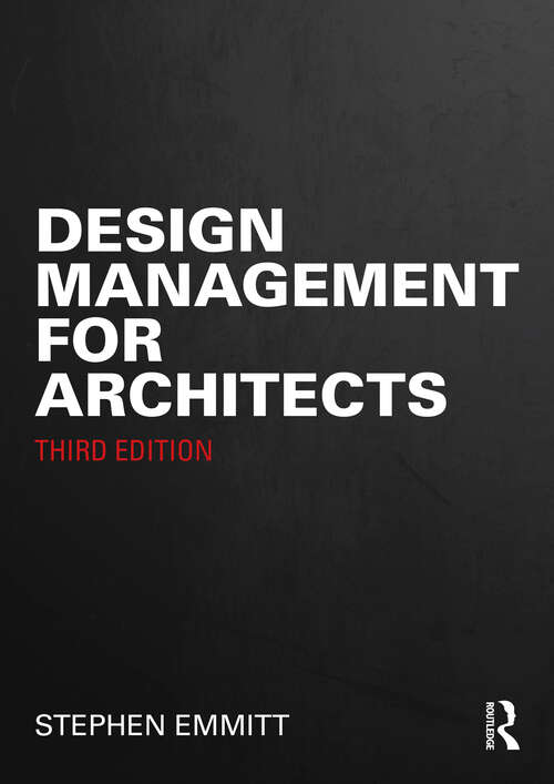 Book cover of Design Management for Architects (3)