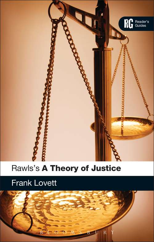 Book cover of Rawls's 'A Theory of Justice': A Reader's Guide (Reader's Guides)