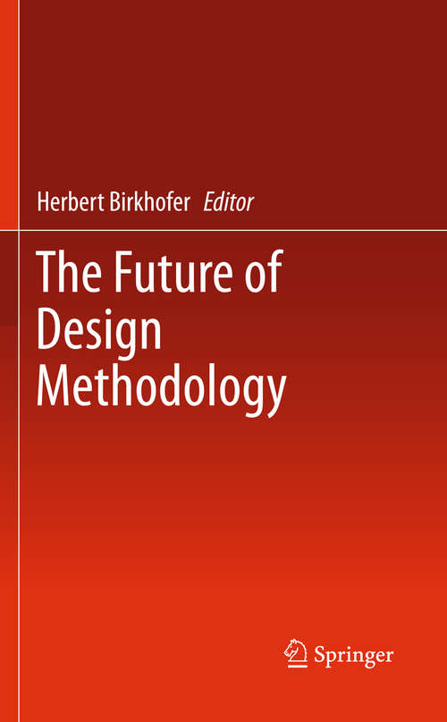 Book cover of The Future of Design Methodology (2011)