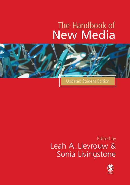 Book cover of Handbook of New Media: Student Edition (PDF)