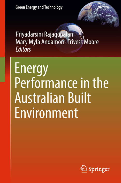 Book cover of Energy Performance in the Australian Built Environment (Green Energy and Technology)