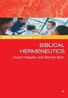 Book cover of SCM Studyguide to Biblical Hermeneutics (first edition) (1)