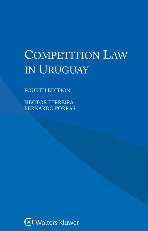 Book cover of Competition Law in Uruguay (4)