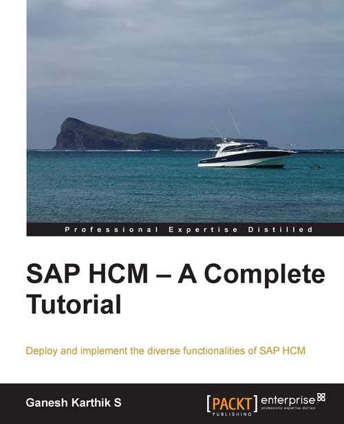 Book cover of SAP HCM - A Complete Tutorial