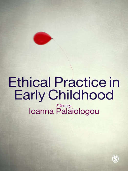 Book cover of Ethical Practice in Early Childhood