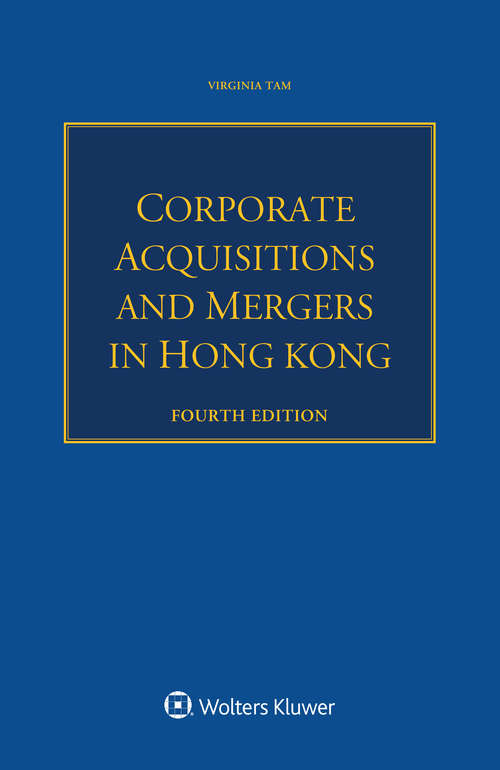 Book cover of Corporate Acquisitions and Mergers in Hong Kong (4)