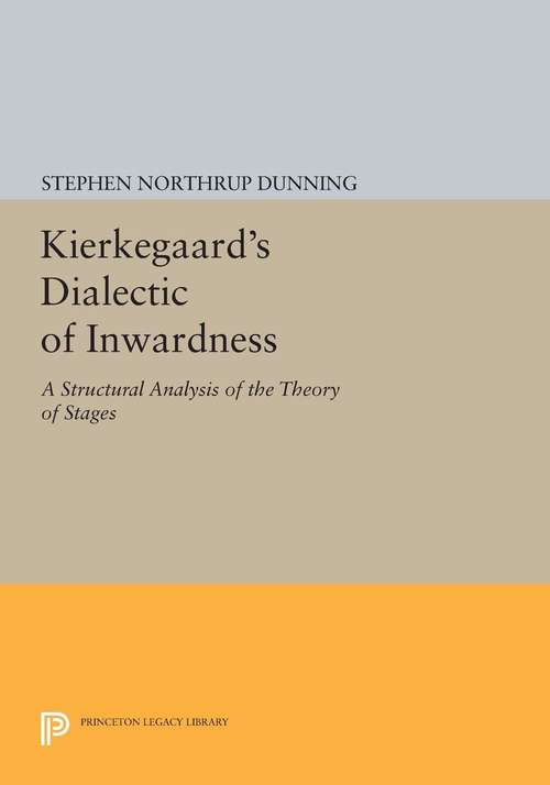 Book cover of Kierkegaard's Dialectic of Inwardness: A Structural Analysis of the Theory of Stages