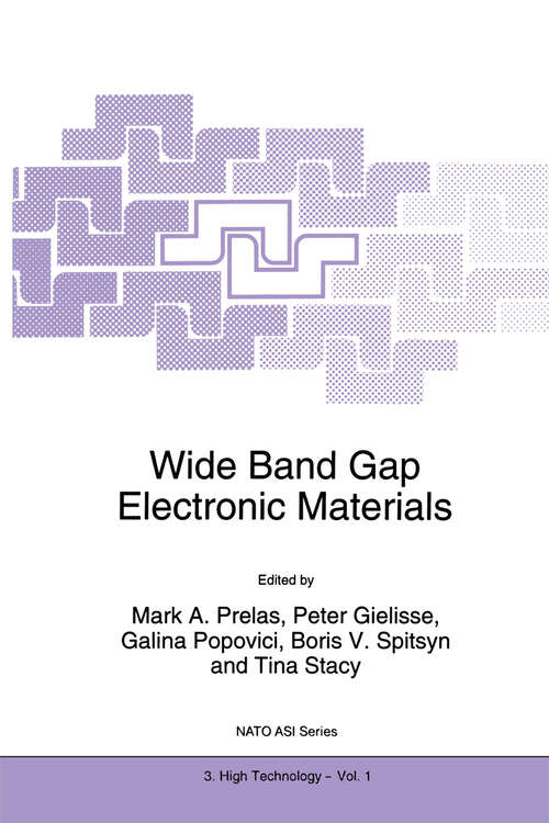 Book cover of Wide Band Gap Electronic Materials (1995) (NATO Science Partnership Subseries: 3 #1)
