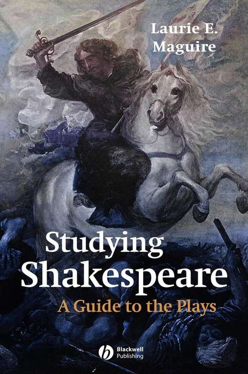 Book cover of Studying Shakespeare: A Guide to the Plays