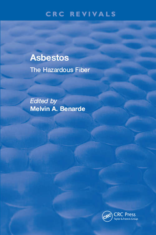 Book cover of Asbestos The Hazardous Fiber