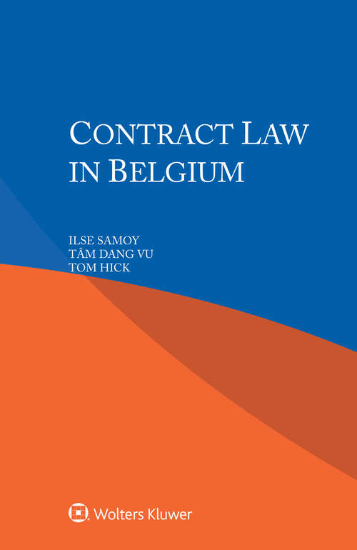 Book cover of Contract Law in Belgium