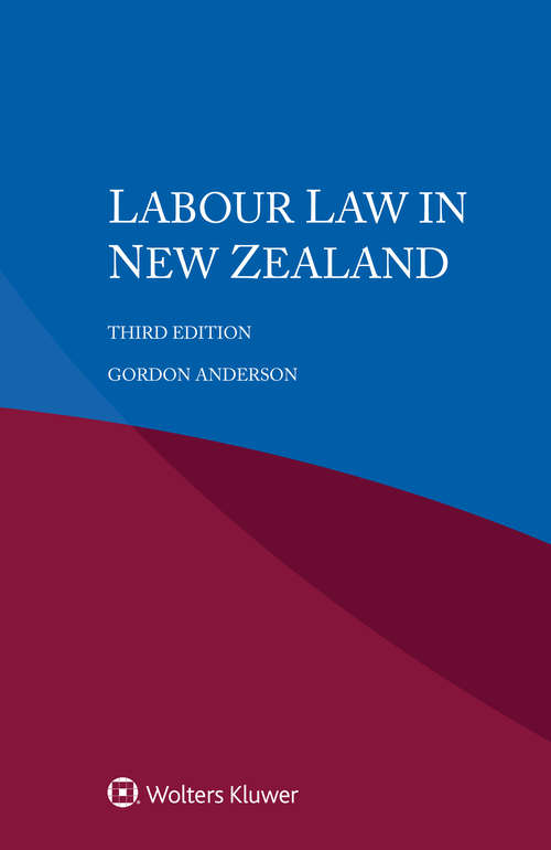 Book cover of Labour Law in New Zealand (3)