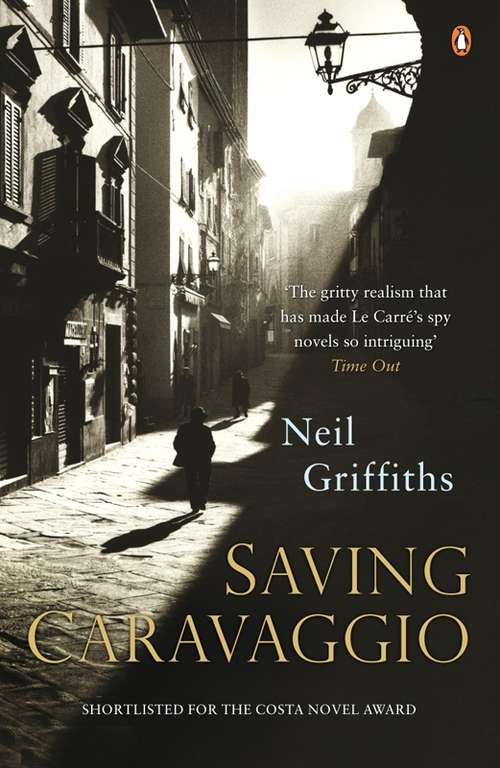 Book cover of Saving Caravaggio